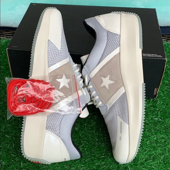 CONVERSE RUN STAR OX PURE PLATINUM/VINTAGE WHITE M - Picture 6 of 16